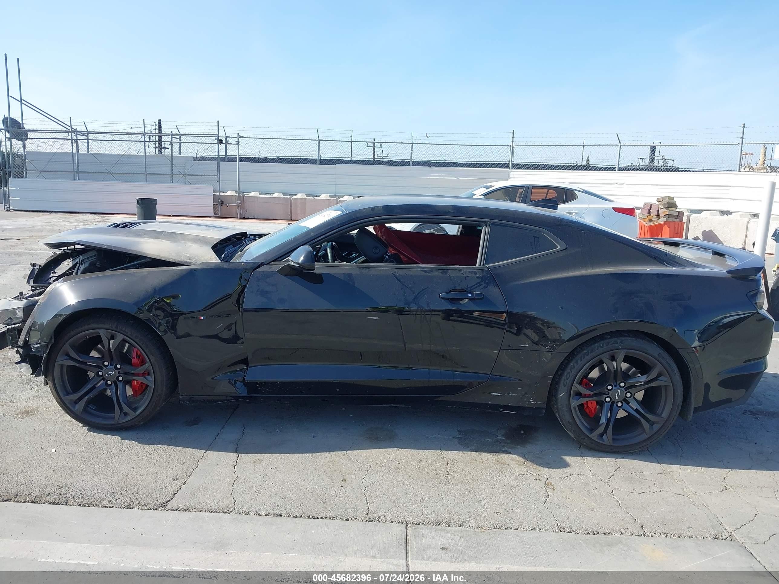 2022 Chevrolet Camaro Rwd  2ss Black vin: 1G1FG1R77N0102018