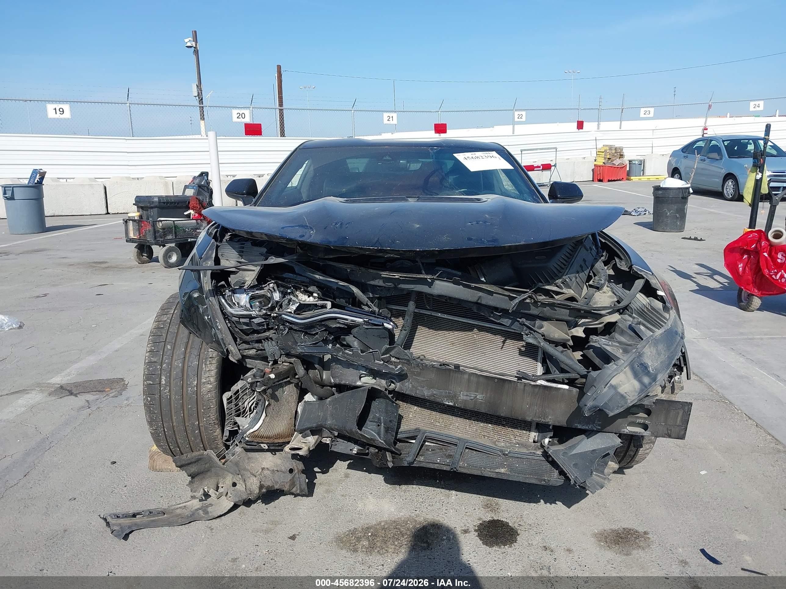 2022 Chevrolet Camaro Rwd  2ss Black vin: 1G1FG1R77N0102018