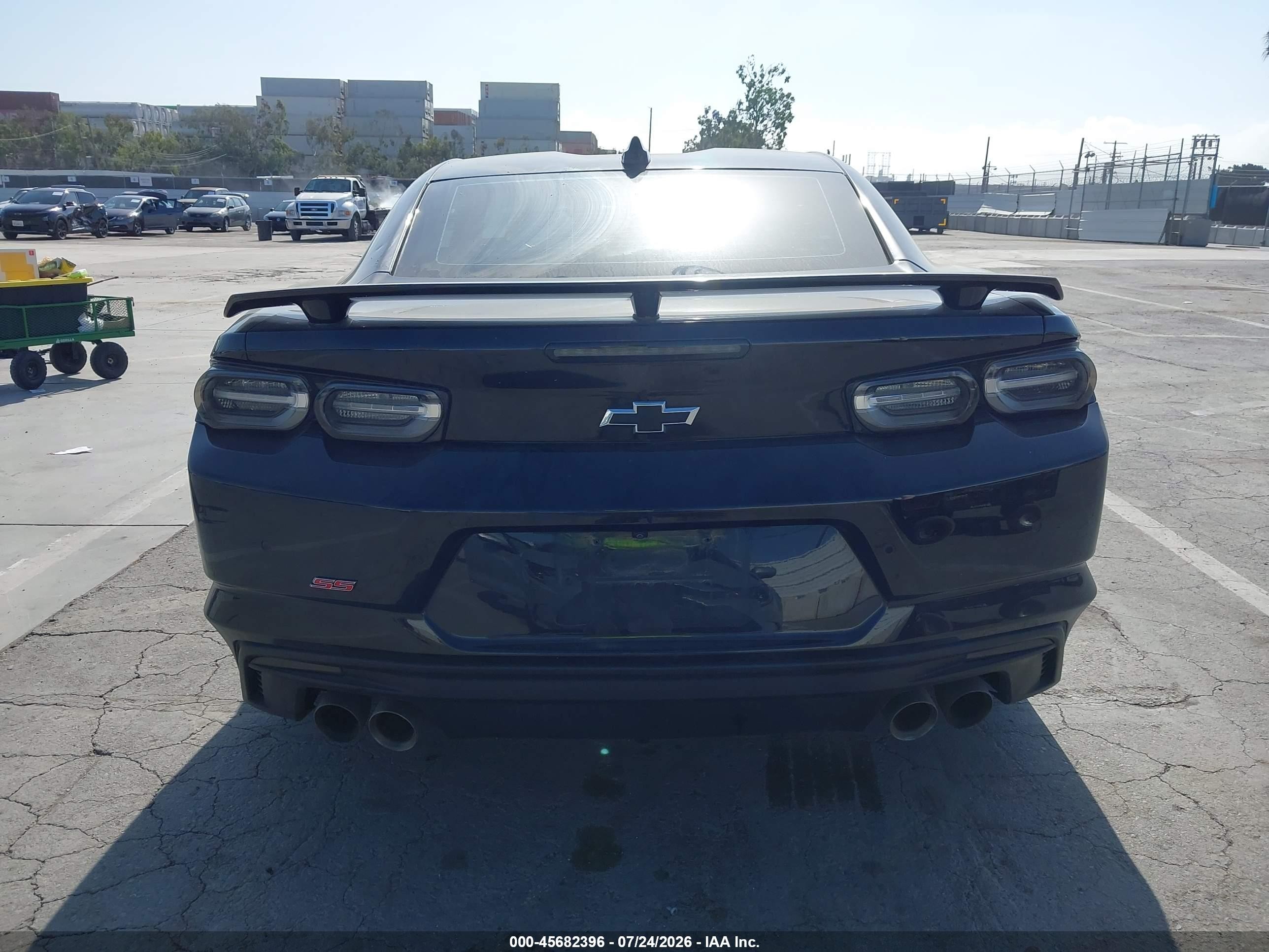 2022 Chevrolet Camaro Rwd  2ss Black vin: 1G1FG1R77N0102018