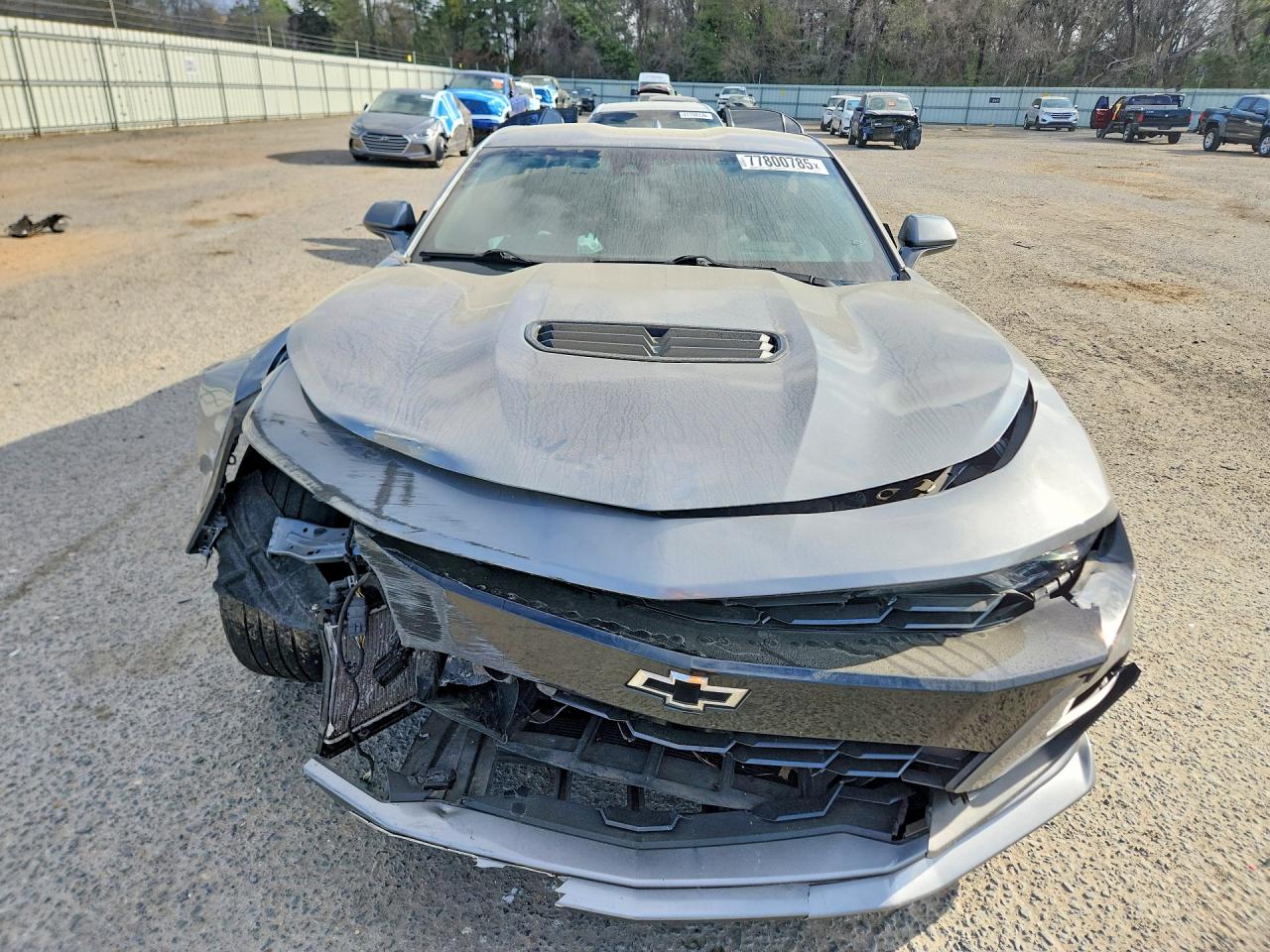 2019 Chevrolet Camaro Ss Серебряный vin: 1G1FH1R70K0145706