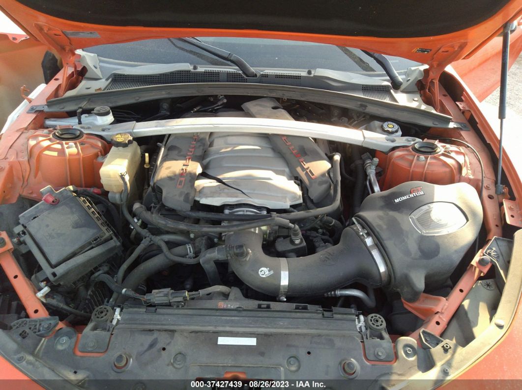 2018 Chevrolet Camaro 2ss Orange vin: 1G1FH1R72J0168113