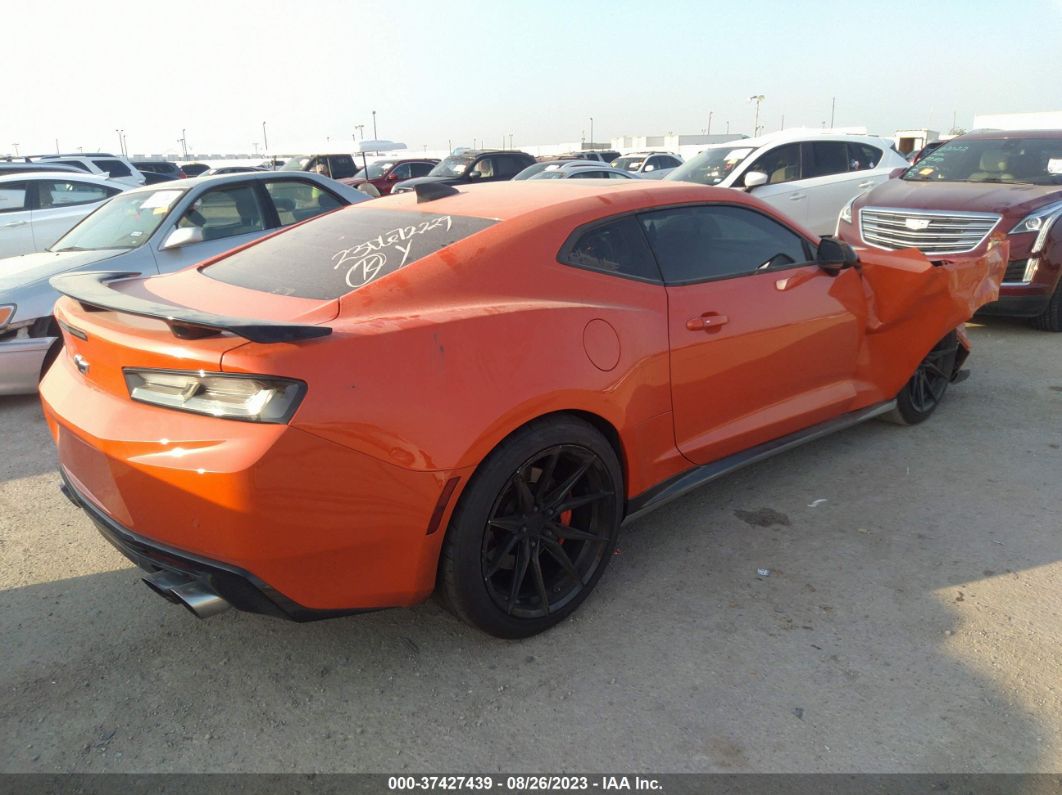2018 Chevrolet Camaro 2ss Orange vin: 1G1FH1R72J0168113