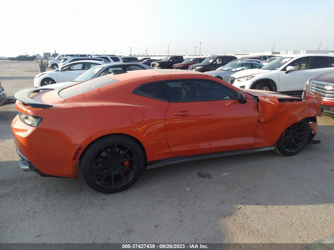 2018 Chevrolet Camaro 2ss Orange vin: 1G1FH1R72J0168113