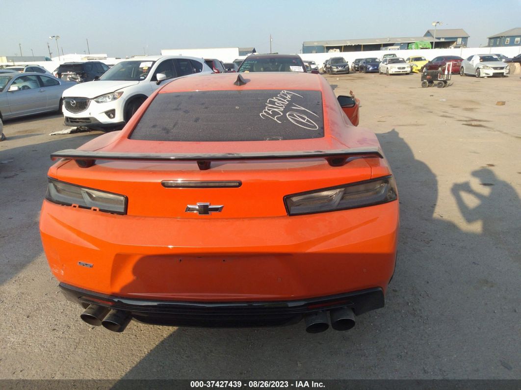 2018 Chevrolet Camaro 2ss Orange vin: 1G1FH1R72J0168113