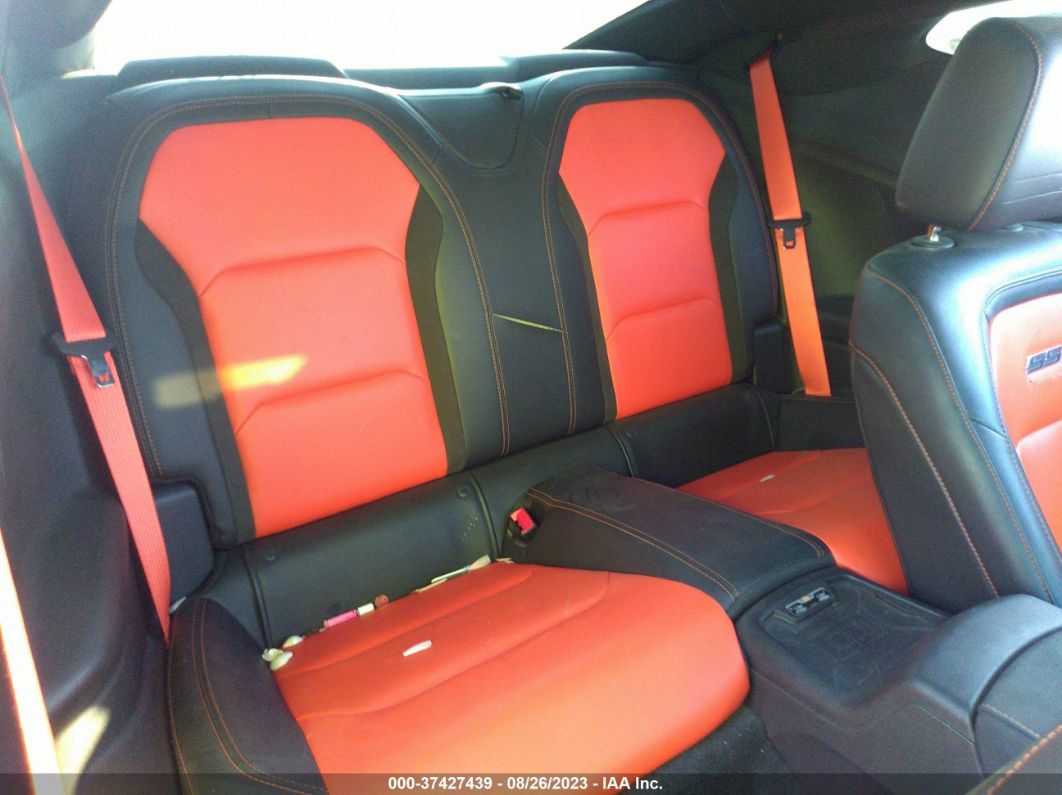2018 Chevrolet Camaro 2ss Orange vin: 1G1FH1R72J0168113