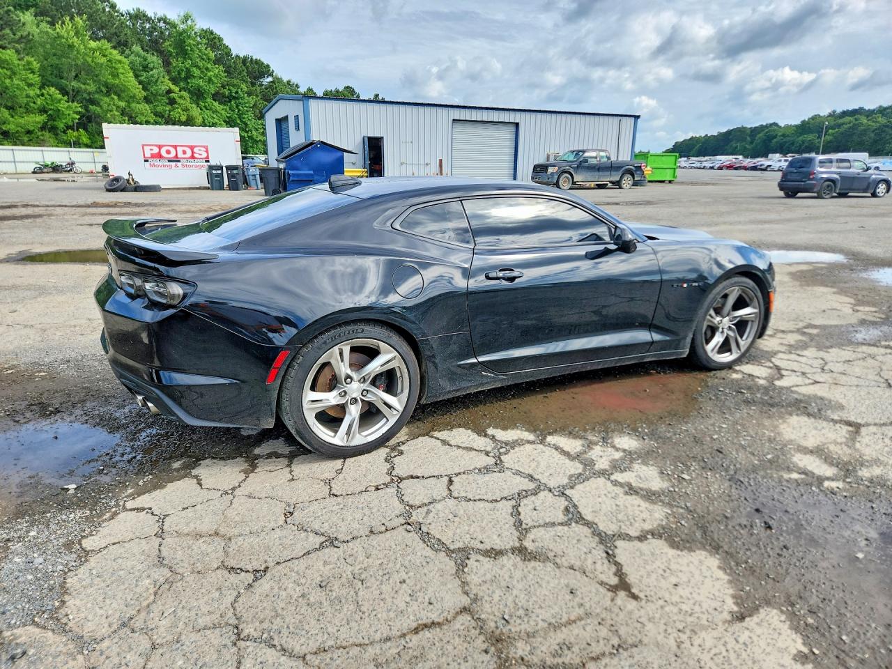 2020 Chevrolet Camaro Ss Черный vin: 1G1FH1R72L0106410