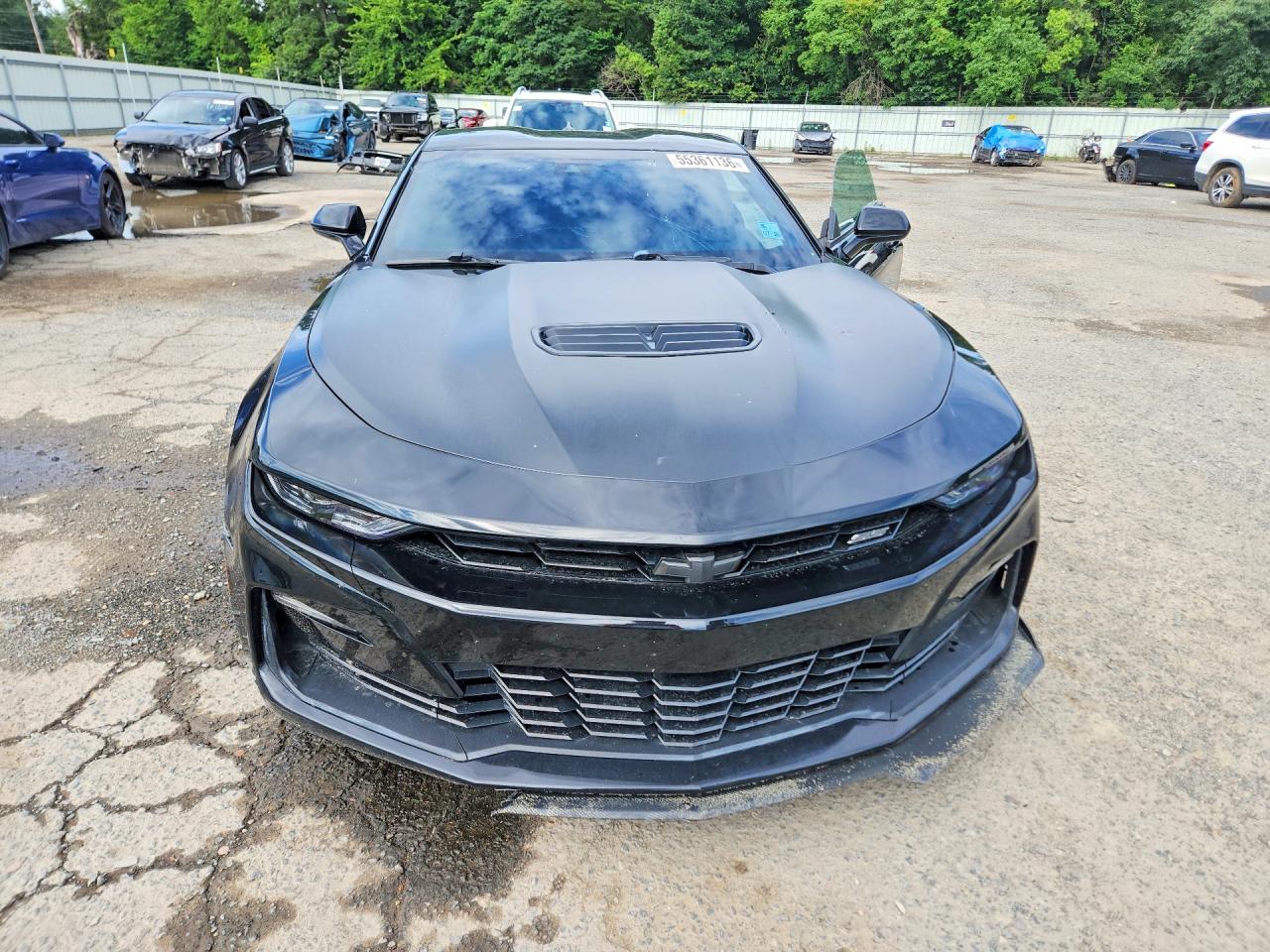 2020 Chevrolet Camaro Ss Черный vin: 1G1FH1R72L0106410