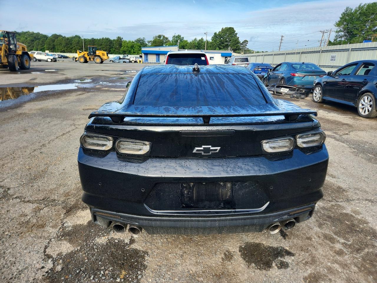 2020 Chevrolet Camaro Ss Черный vin: 1G1FH1R72L0106410