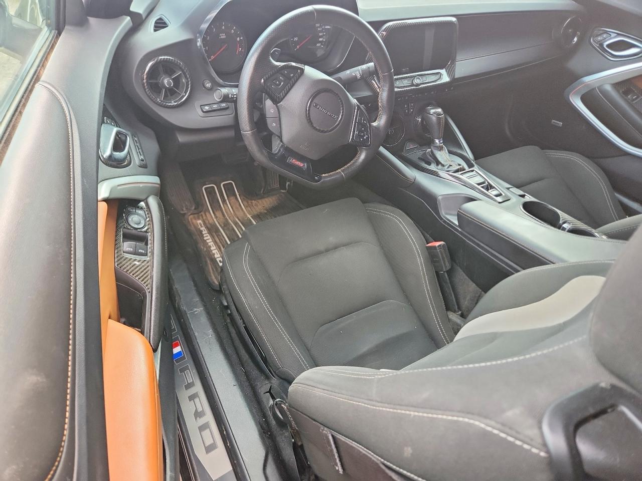 2020 Chevrolet Camaro Ss Черный vin: 1G1FH1R72L0106410