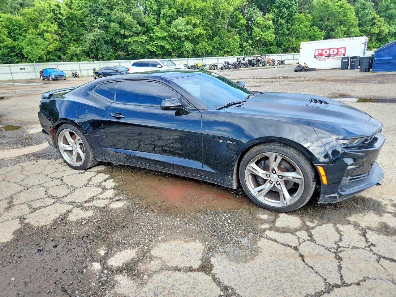 2020 Chevrolet Camaro Ss Черный vin: 1G1FH1R72L0106410