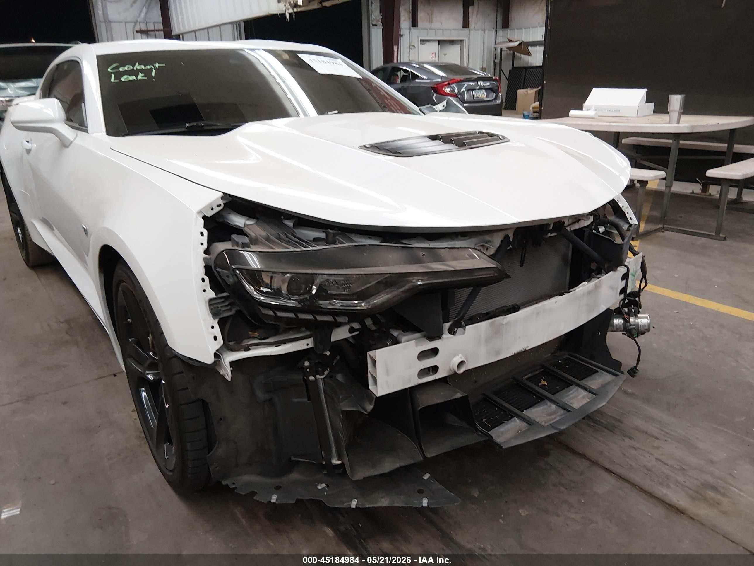 2019 Chevrolet Camaro 2ss Белый vin: 1G1FH1R73K0123148