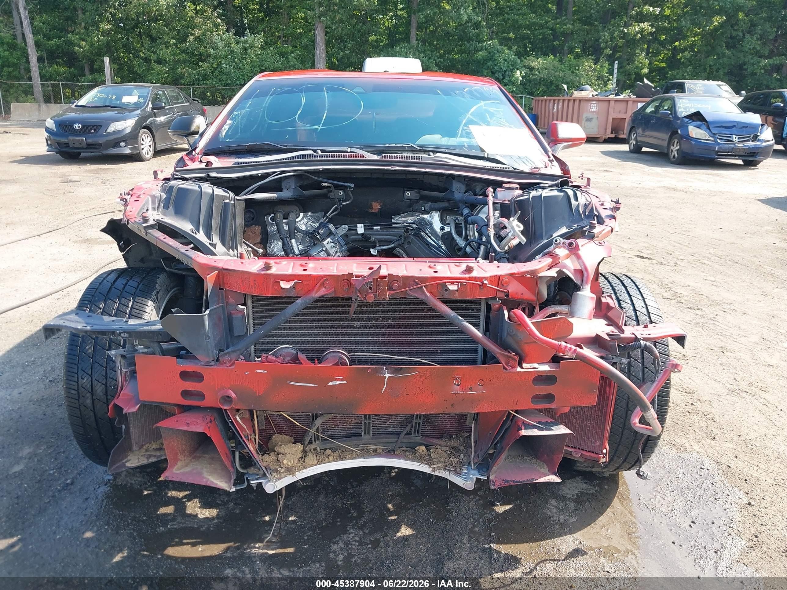 2019 Chevrolet Camaro 2ss Красный vin: 1G1FH1R74K0127709