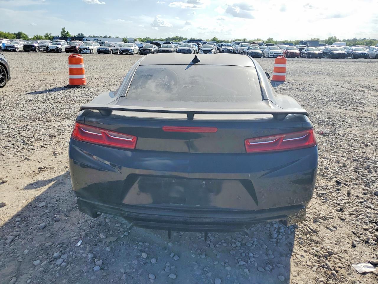 2016 Chevrolet Camaro Ss Black vin: 1G1FH1R75G0173301