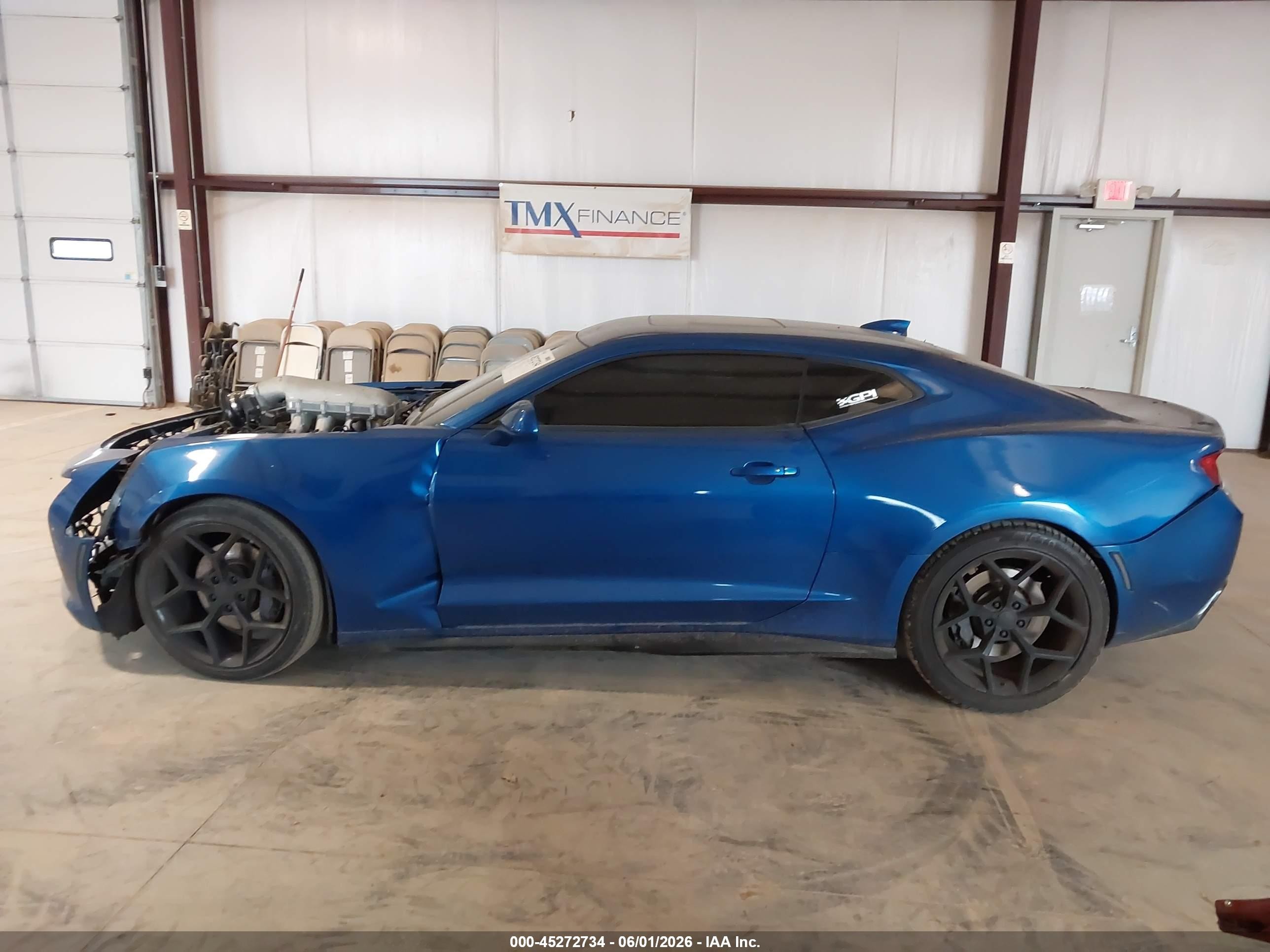 2016 Chevrolet Camaro 2ss Синий vin: 1G1FH1R76G0150562