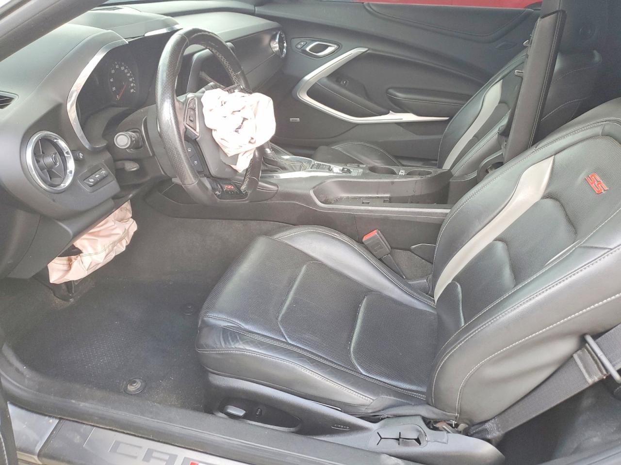 2019 Chevrolet Camaro Ss Gray vin: 1G1FH1R76K0107204