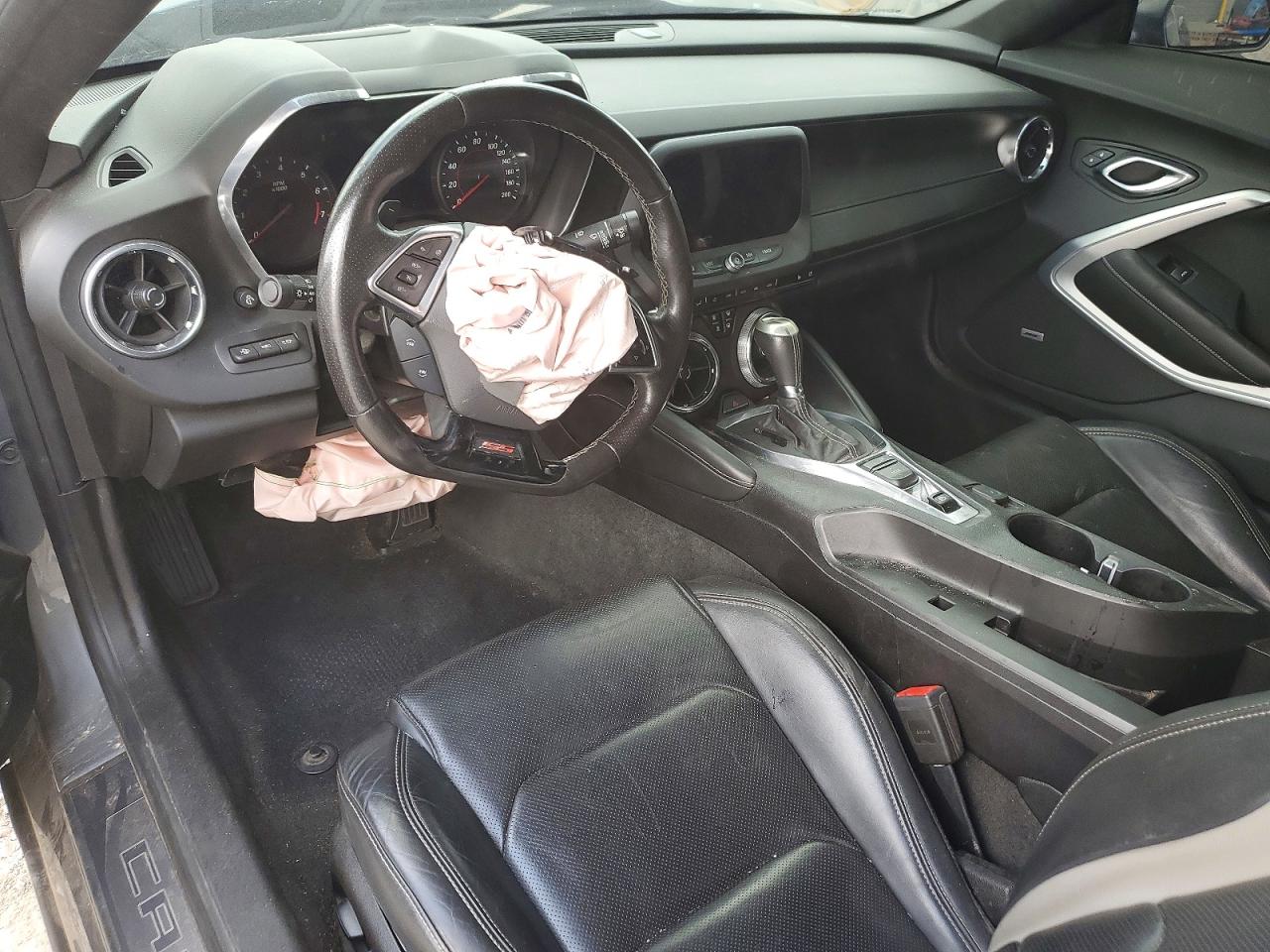 2019 Chevrolet Camaro Ss Gray vin: 1G1FH1R76K0107204