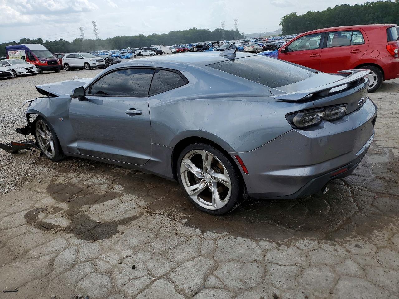 2019 Chevrolet Camaro Ss Gray vin: 1G1FH1R76K0107204