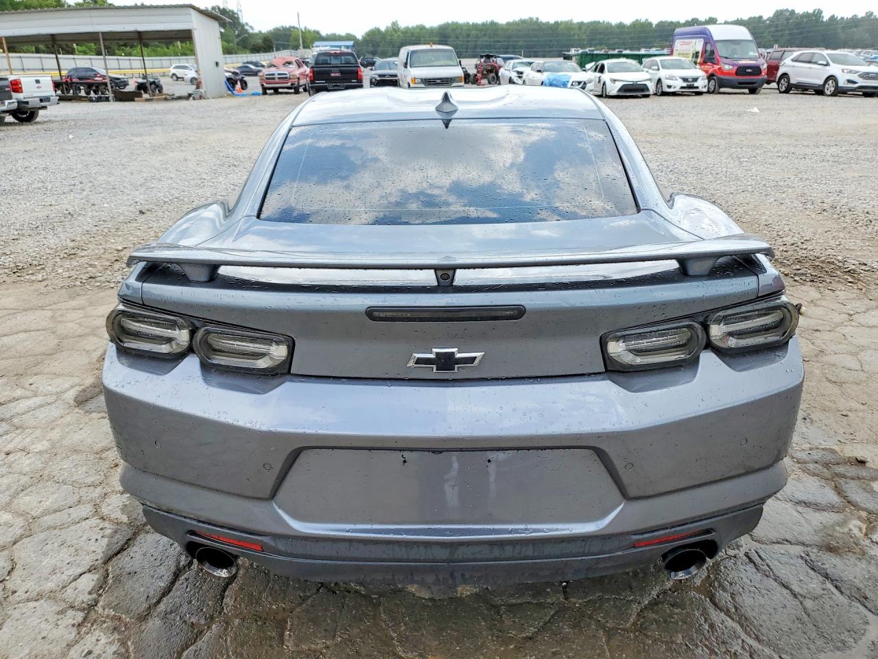 2019 Chevrolet Camaro Ss Gray vin: 1G1FH1R76K0107204