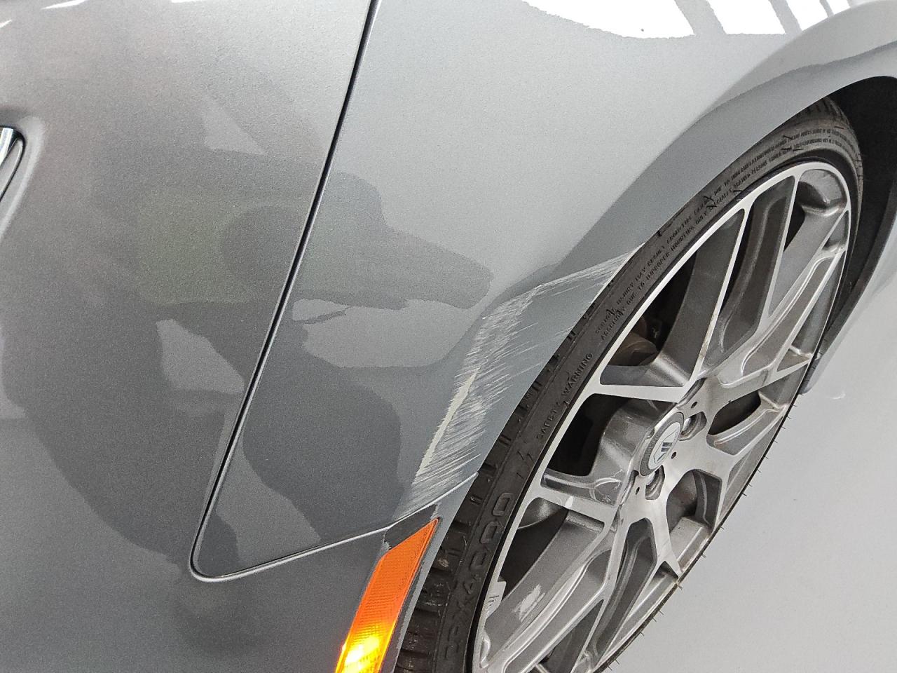 2020 Chevrolet Camaro Ss Серый vin: 1G1FH1R76L0135442 Damage: Left Front Fender, Severe Damage, Replacement Required