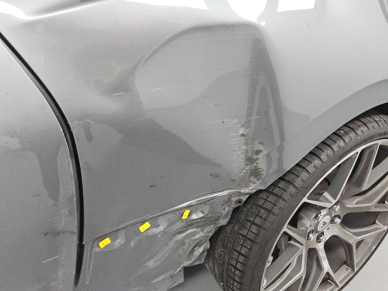 2020 Chevrolet Camaro Ss Серый vin: 1G1FH1R76L0135442 Damage: Left Qtr Panel, Severe Damage, Replacement Required