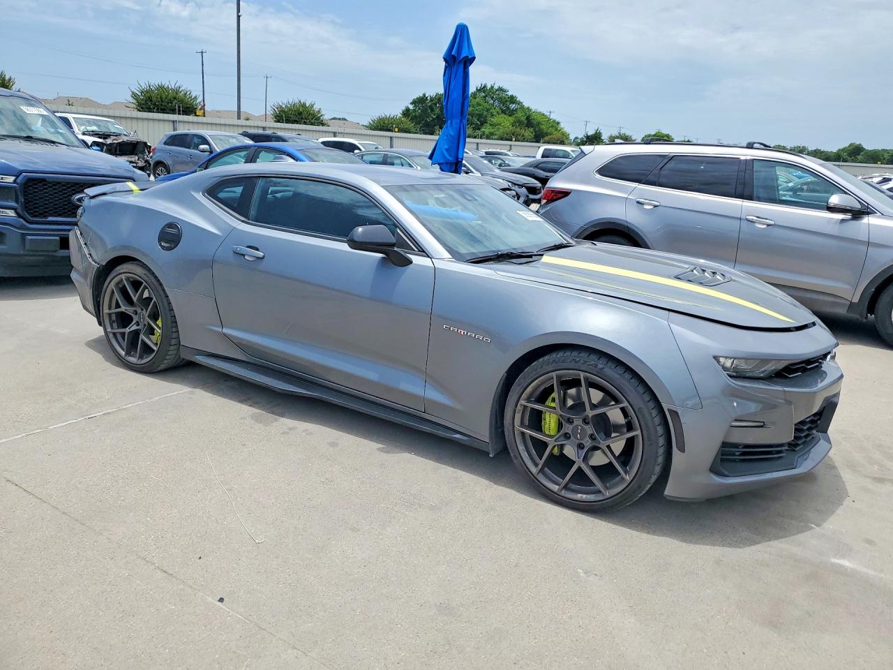 2020 Chevrolet Camaro Ss Charcoal vin: 1G1FH1R78L0139413