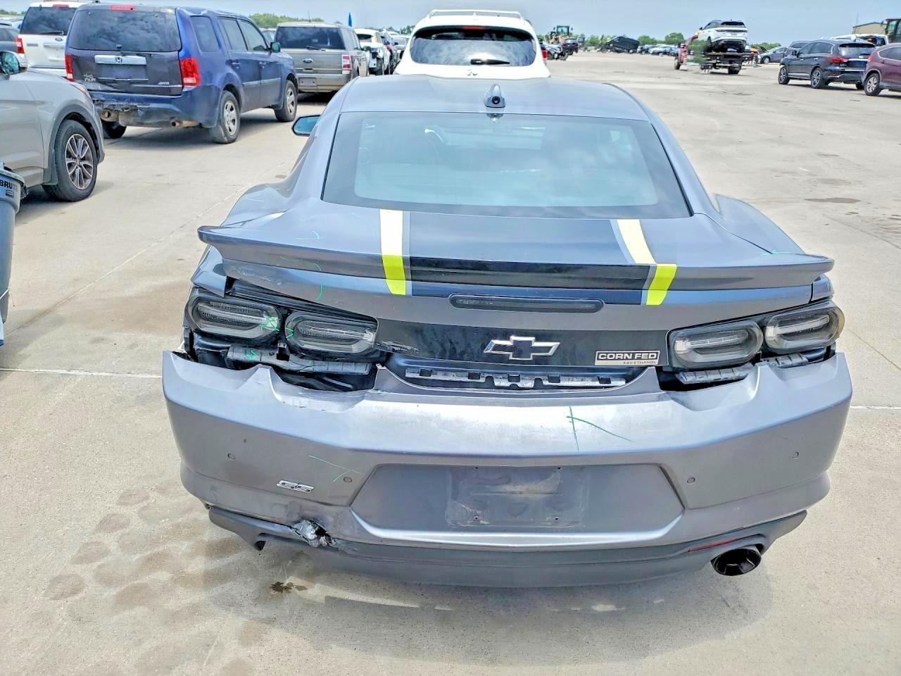 2020 Chevrolet Camaro Ss Charcoal vin: 1G1FH1R78L0139413