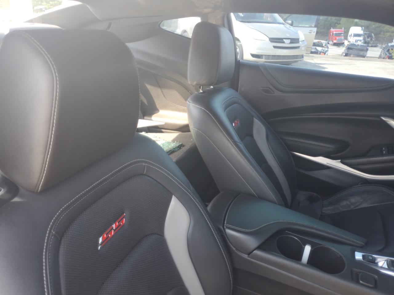 2016 Chevrolet Camaro Ss Silver vin: 1G1FH1R79G0107396
