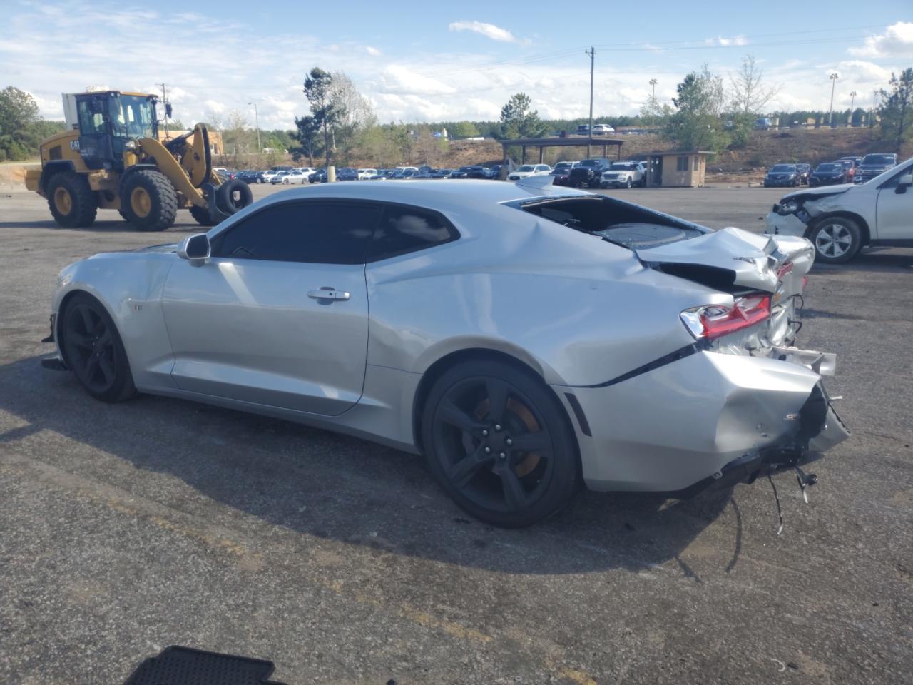 2016 Chevrolet Camaro Ss Silver vin: 1G1FH1R79G0107396
