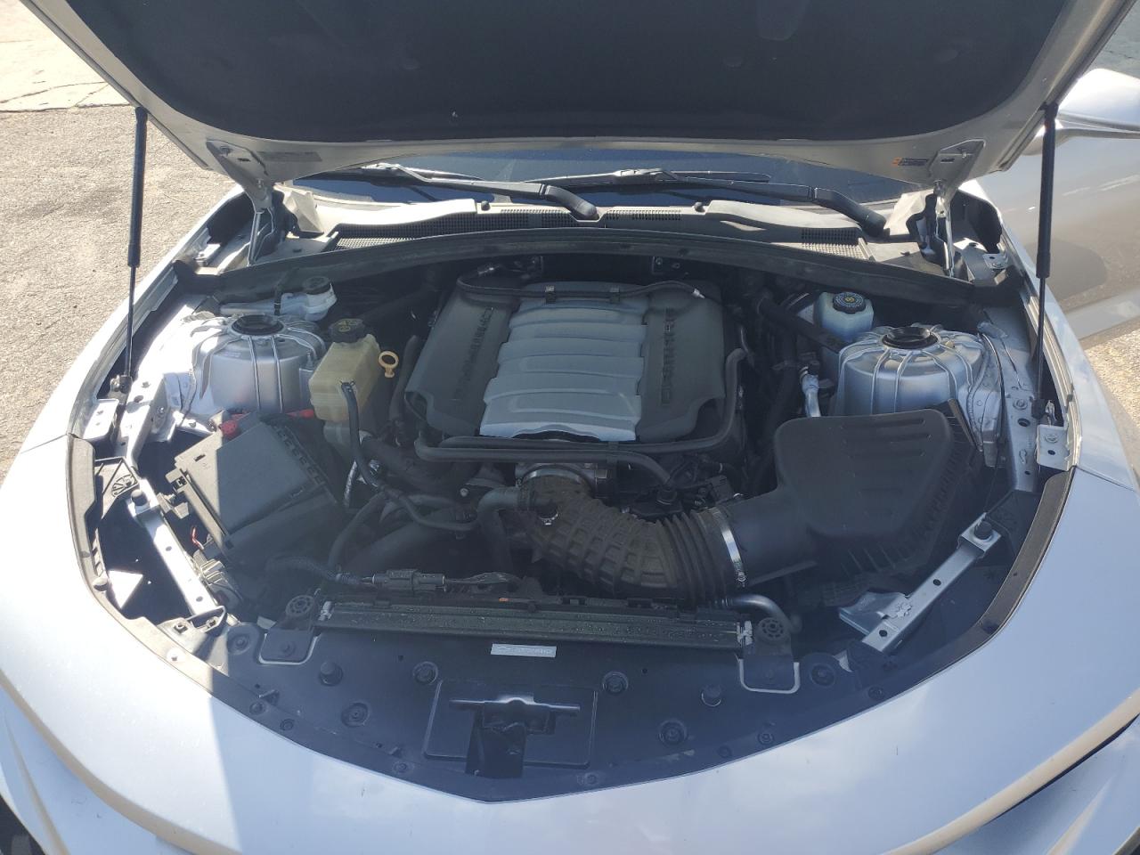 2016 Chevrolet Camaro Ss Silver vin: 1G1FH1R79G0107396