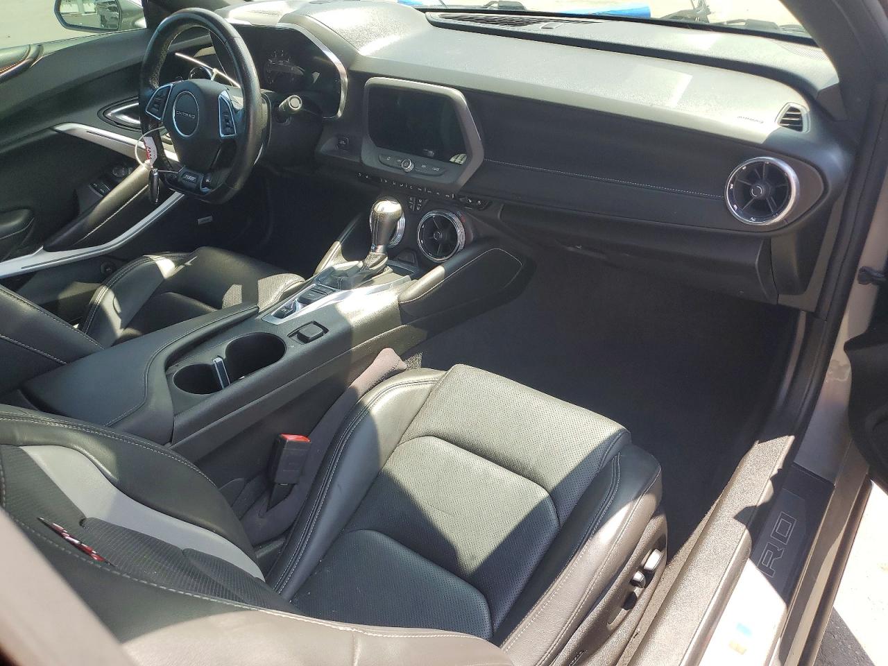 2019 Chevrolet Camaro Ss Серый vin: 1G1FH1R79K0125941