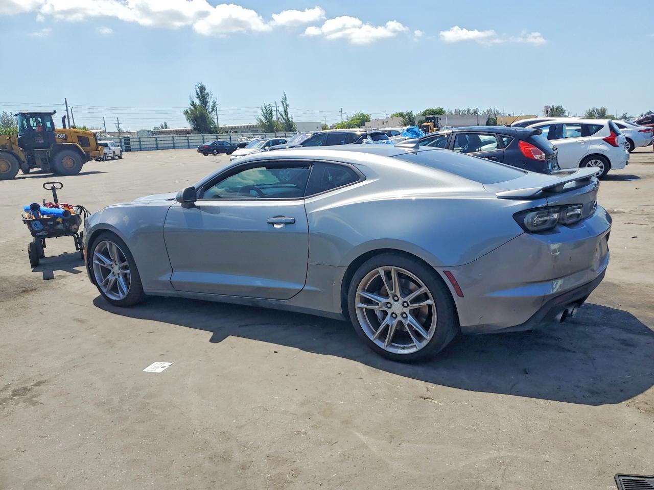 2019 Chevrolet Camaro Ss Серый vin: 1G1FH1R79K0125941
