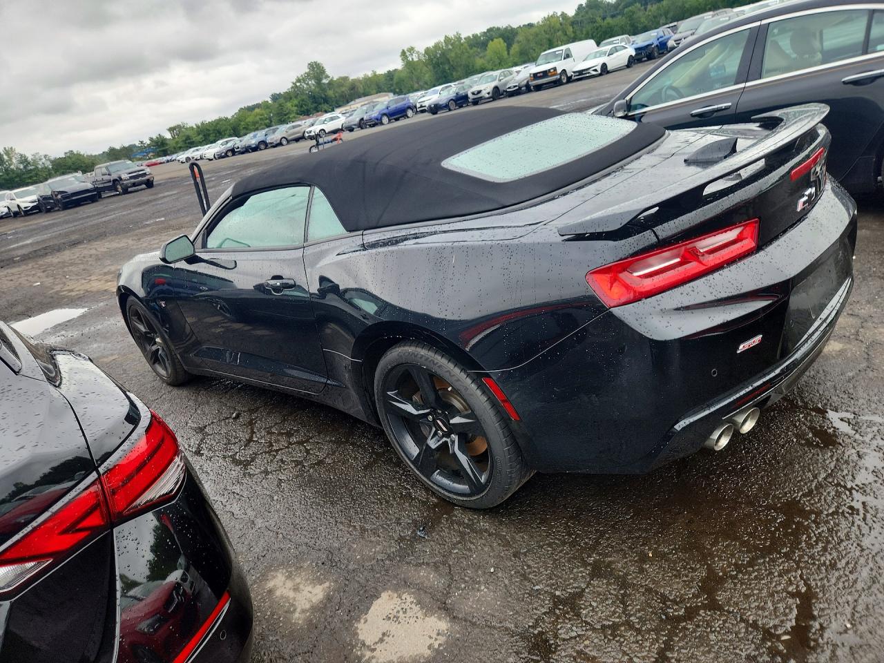 2017 Chevrolet Camaro Ss Черный vin: 1G1FH3D73H0122853