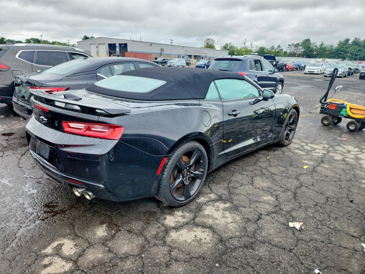 2017 Chevrolet Camaro Ss Черный vin: 1G1FH3D73H0122853