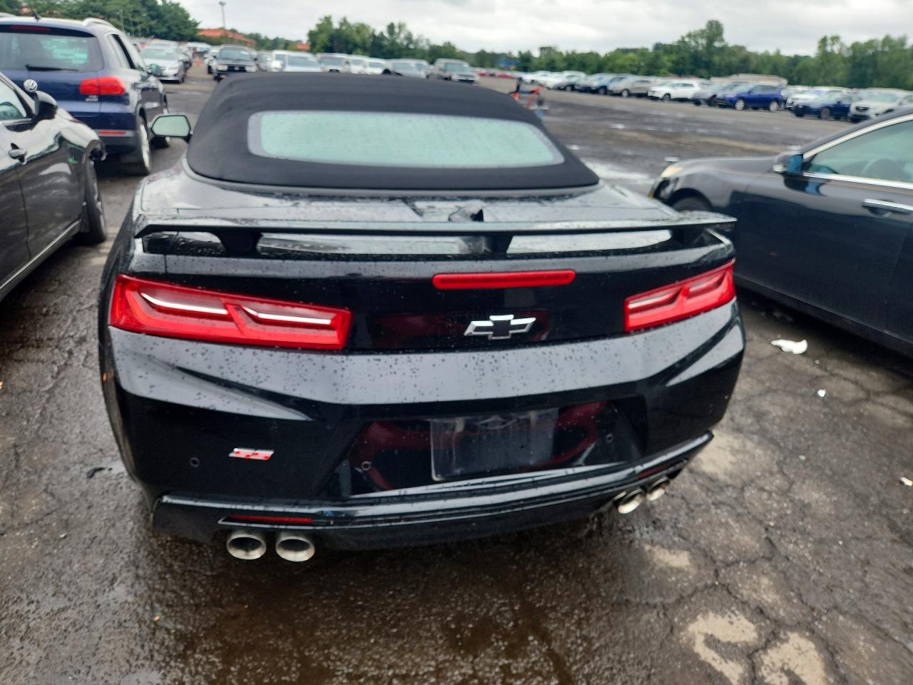 2017 Chevrolet Camaro Ss Черный vin: 1G1FH3D73H0122853