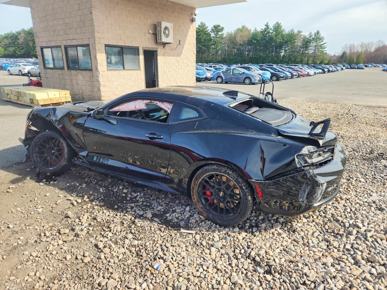 2018 Chevrolet Camaro Zl1 Черный vin: 1G1FJ1R65J0180767