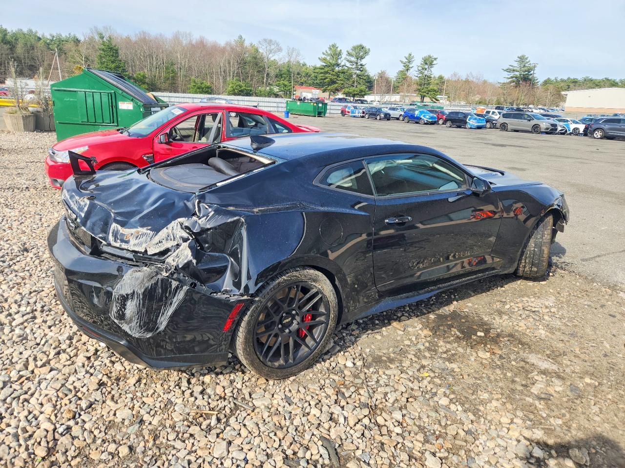 2018 Chevrolet Camaro Zl1 Черный vin: 1G1FJ1R65J0180767