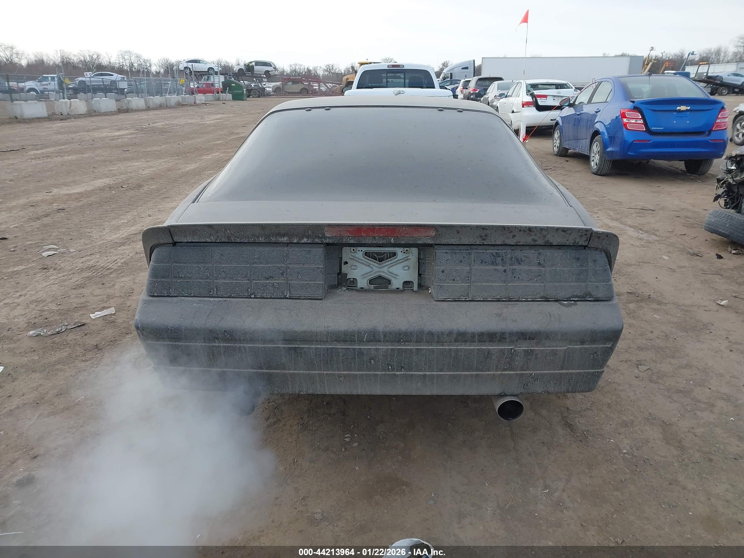 1988 Chevrolet Camaro   Gray vin: 1G1FP2183JL160887