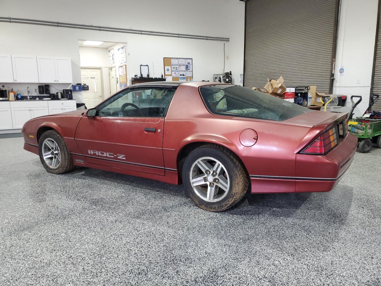 1987 Chevrolet Camaro Бордовый vin: 1G1FP2187HL120953