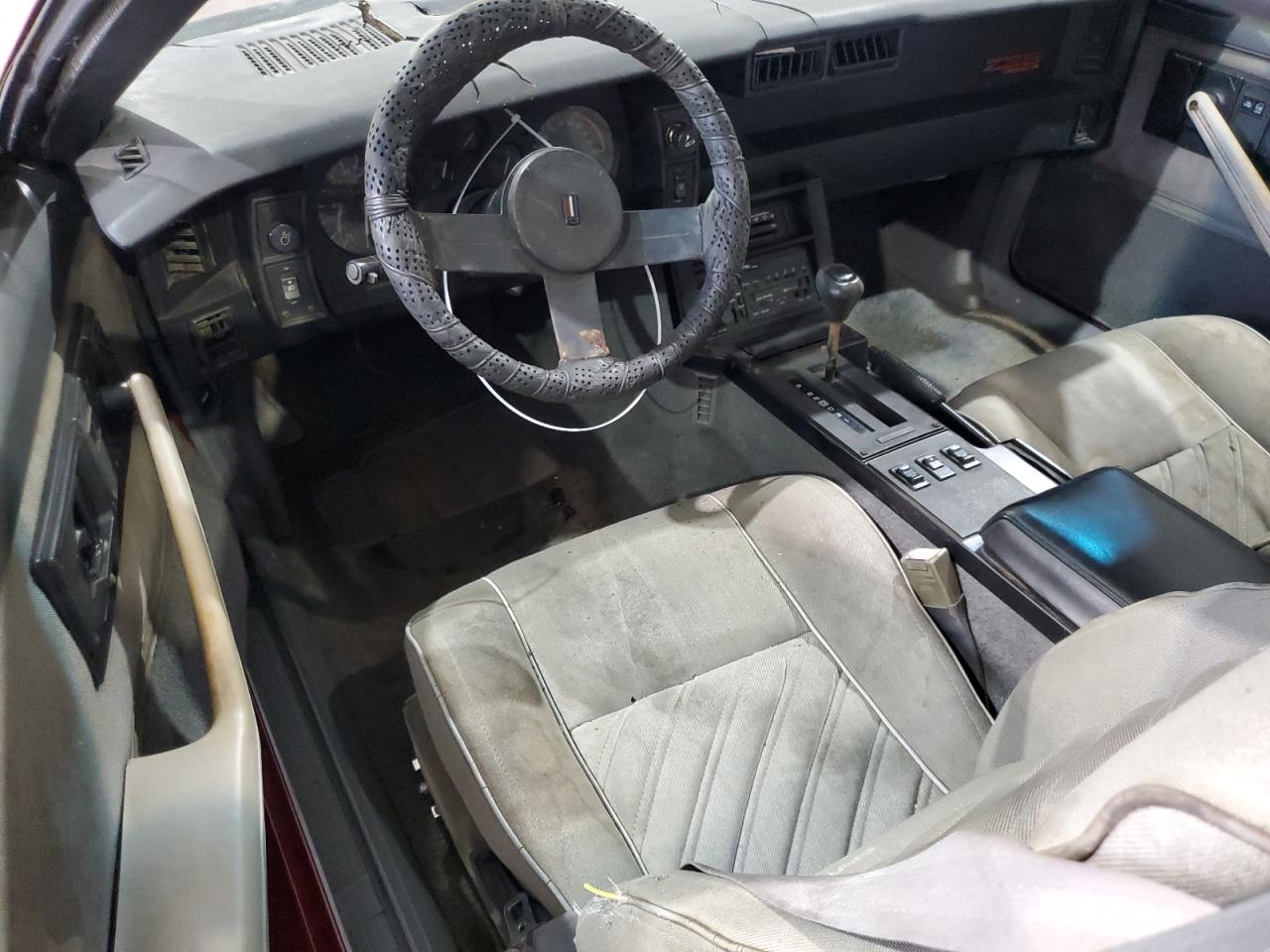 1987 Chevrolet Camaro Бордовый vin: 1G1FP2187HL120953