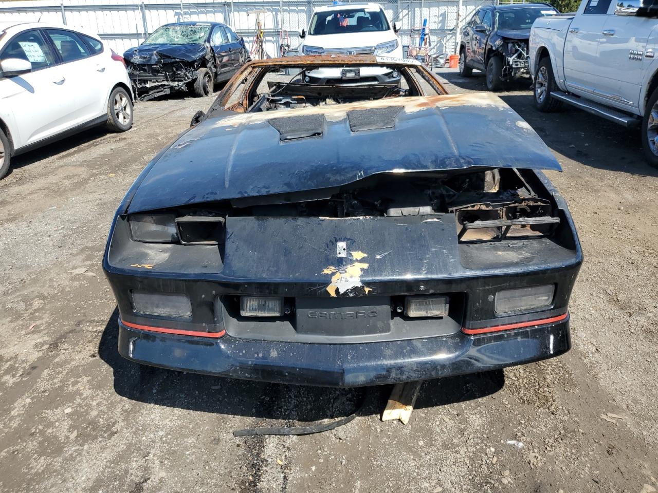 1989 Chevrolet Camaro Черный vin: 1G1FP2189KL107693
