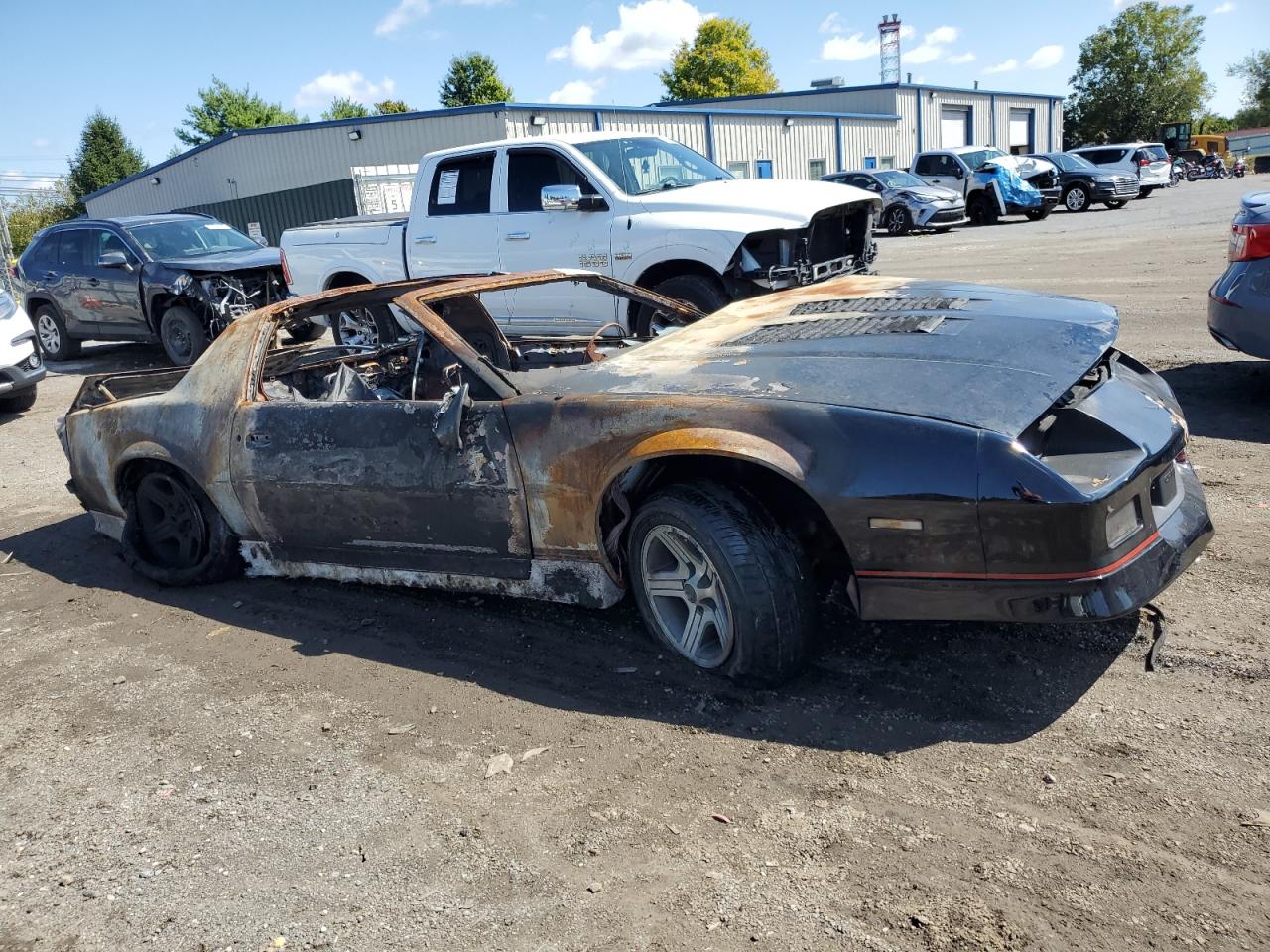 1989 Chevrolet Camaro Черный vin: 1G1FP2189KL107693