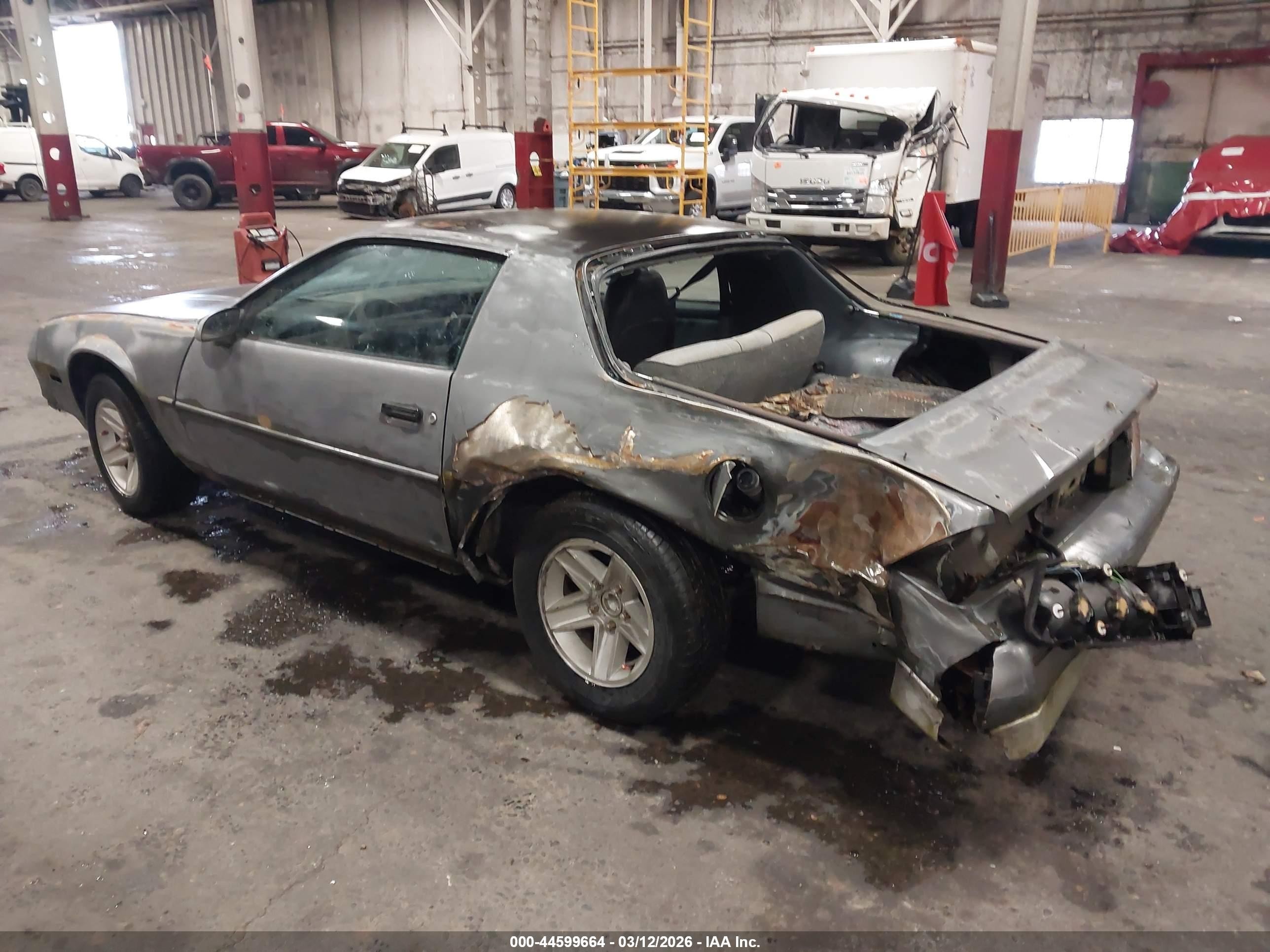 1988 Chevrolet Camaro   Gray vin: 1G1FP21E1JL166760