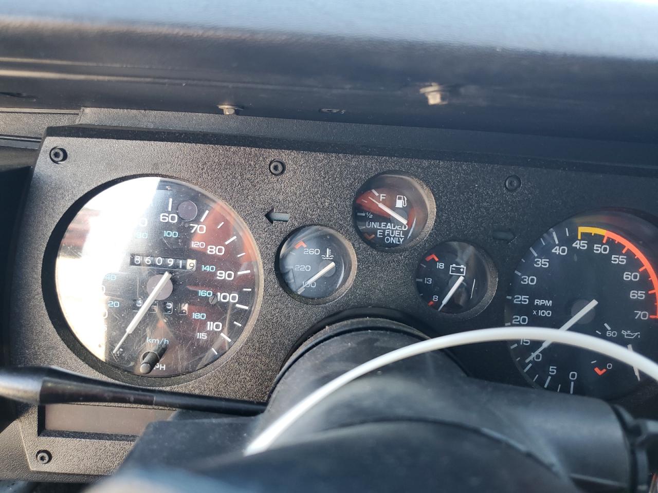 1988 Chevrolet Camaro Black vin: 1G1FP21E3JL125465