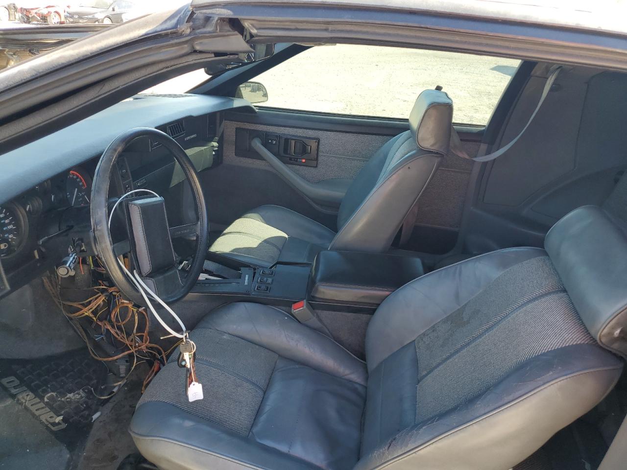 1988 Chevrolet Camaro Black vin: 1G1FP21E3JL125465