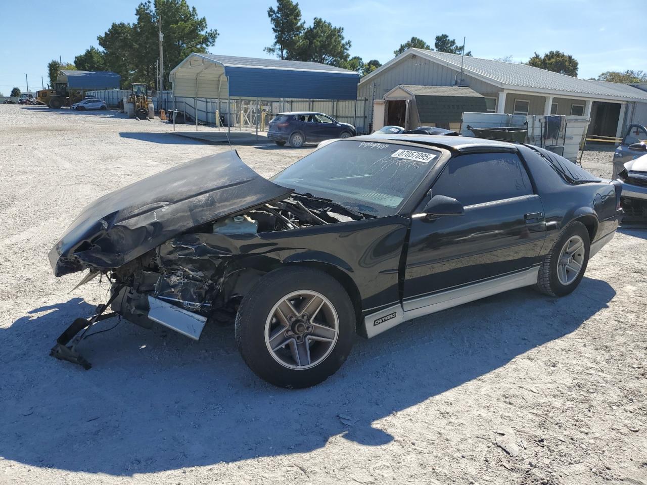 1988 Chevrolet Camaro Black vin: 1G1FP21E3JL125465