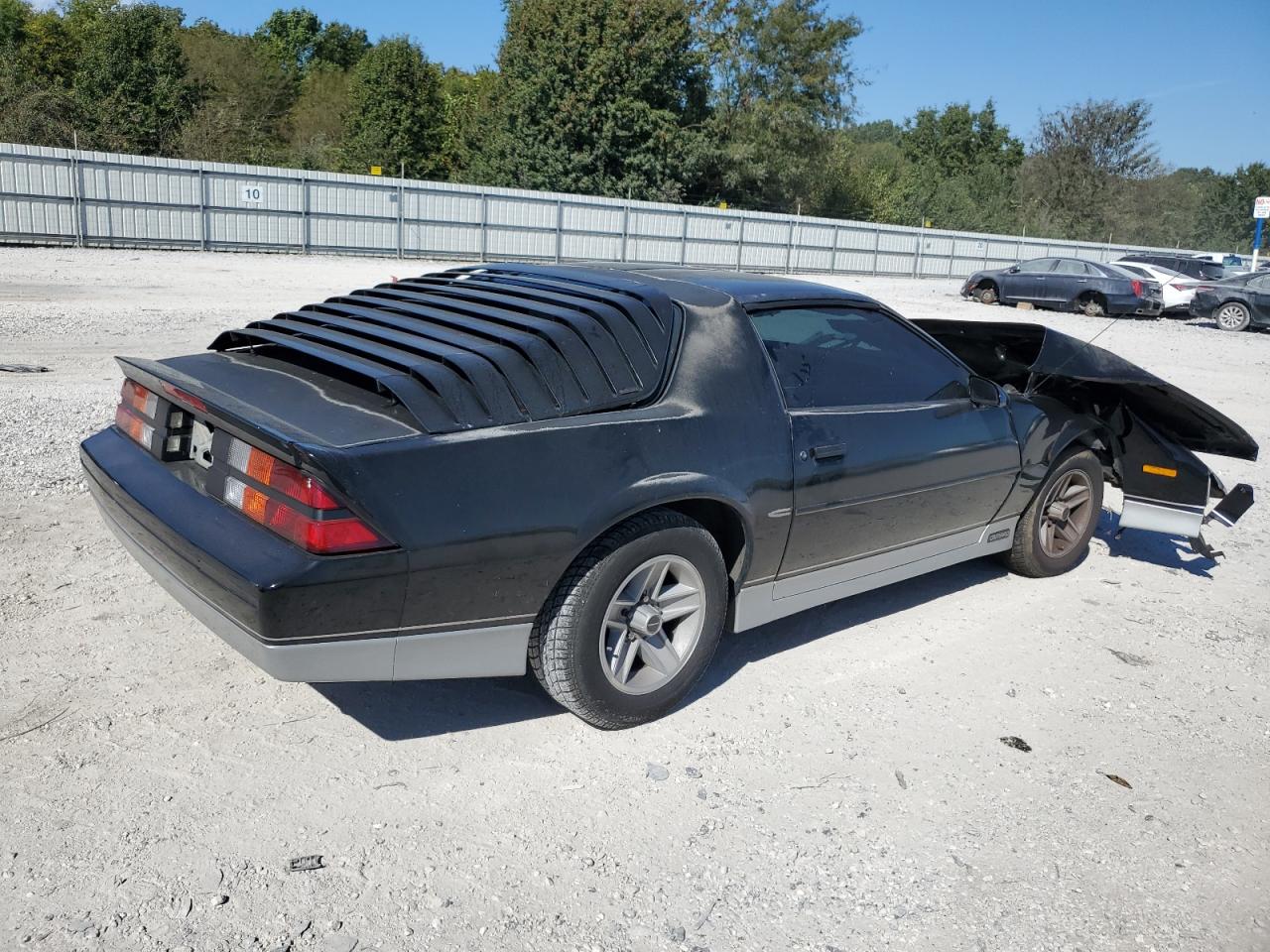 1988 Chevrolet Camaro Black vin: 1G1FP21E3JL125465
