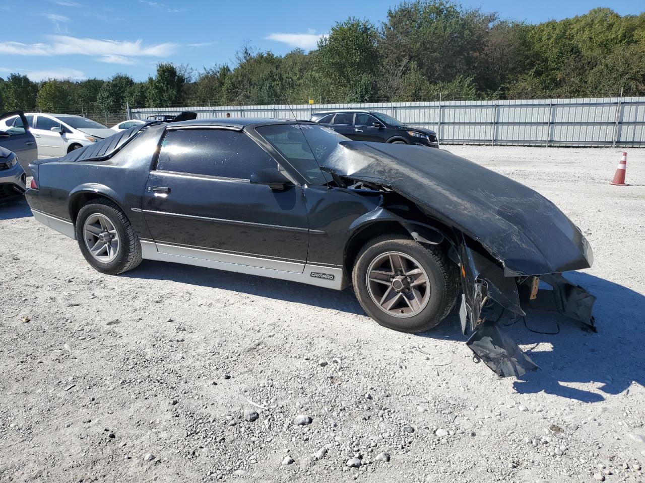 1988 Chevrolet Camaro Black vin: 1G1FP21E3JL125465