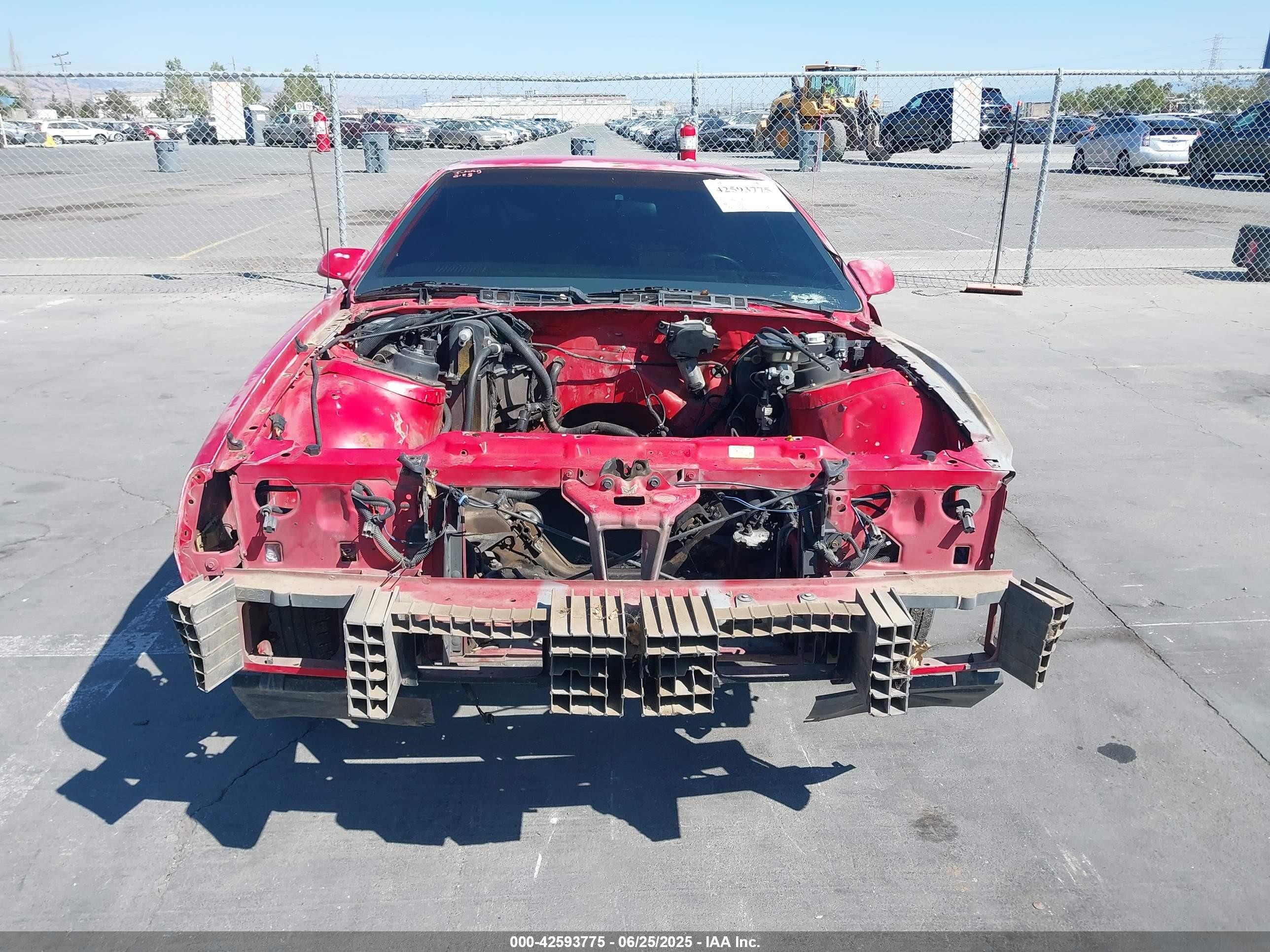 1989 Chevrolet Camaro   Red vin: 1G1FP21E3KL205446