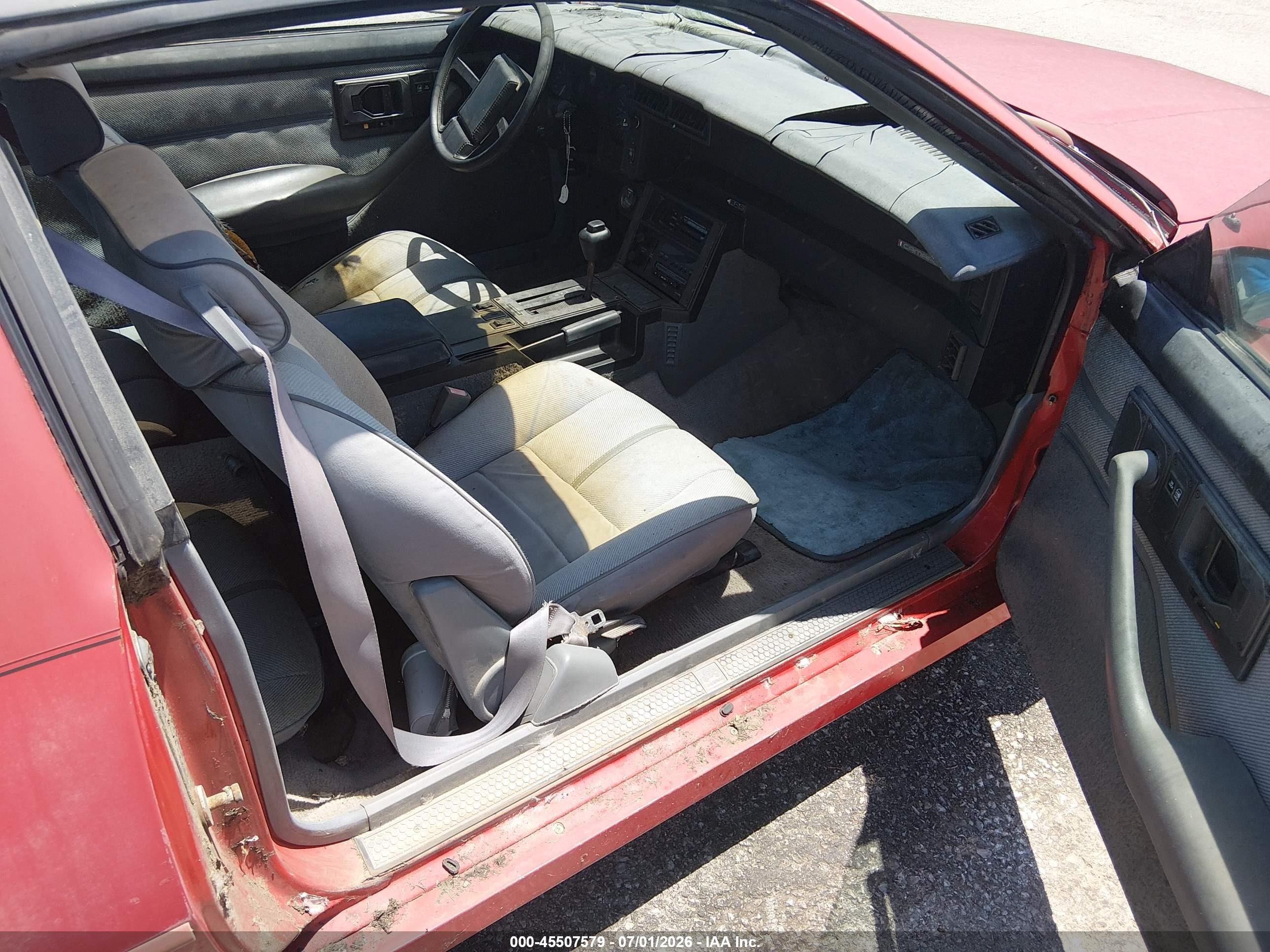 1989 Chevrolet Camaro   Red vin: 1G1FP21E8KL109974