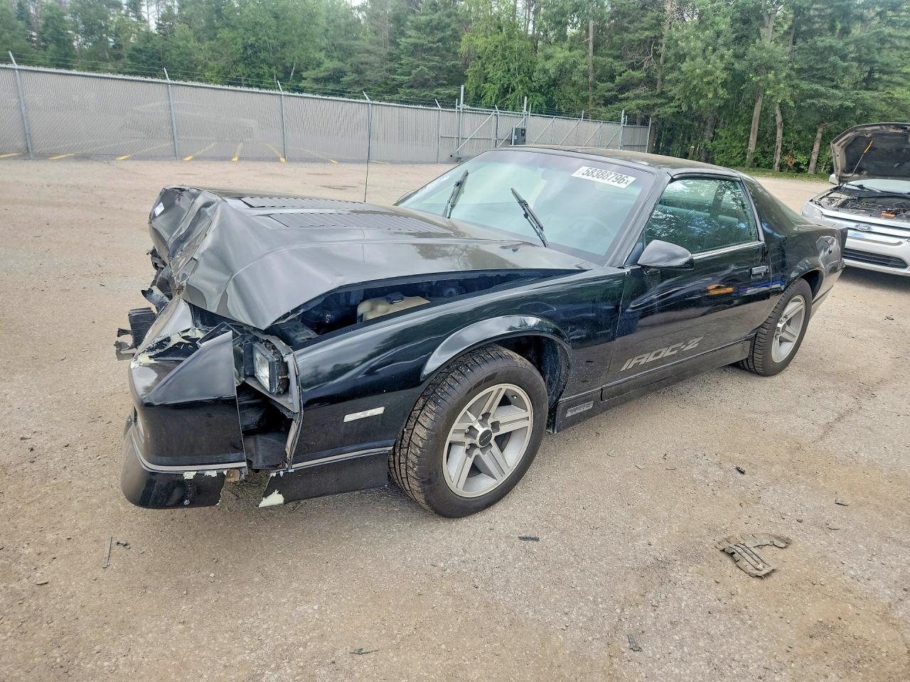 1988 Chevrolet Camaro Black vin: 1G1FP21F0JL179220